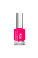 EZ Flow TruLaq Colorgasm Extended Wear Laquer in bright pink shade, ideal for a vibrant and long-lasting manicure.